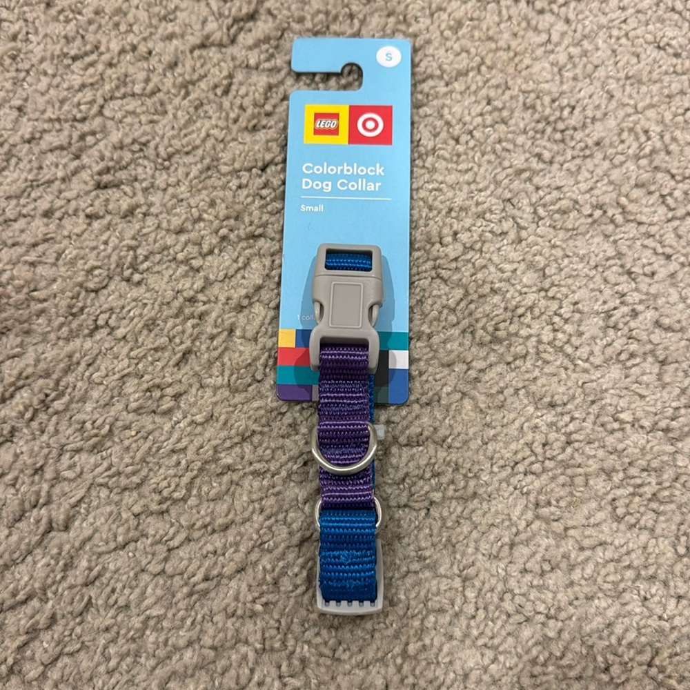 NWT Lego Colorblock Dog Collar (Small)